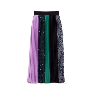 Kate Spade Pleated A-Line Skirt - M